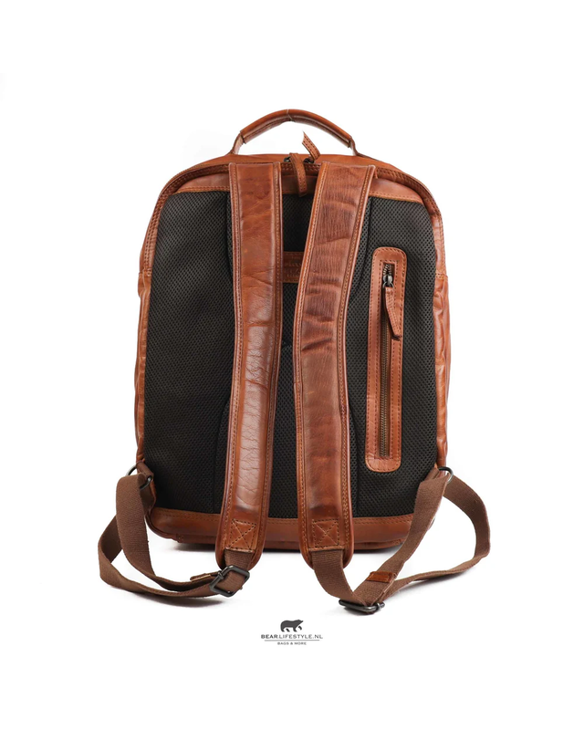 Bear-Design BEAR Rugtas Ties  CL 40848  - zwart - cognac