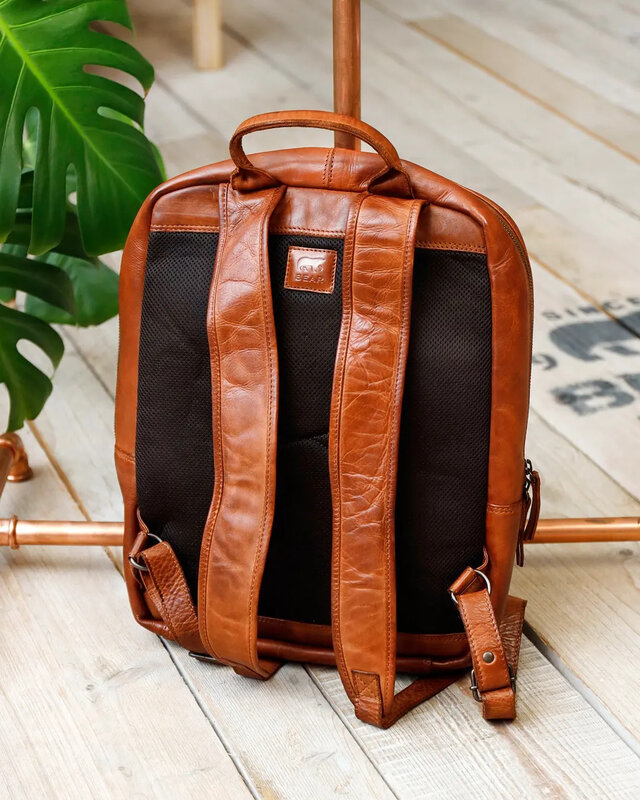 Bear-Design BEAR Rugtas Luca  CL 42580  - zwart - cognac