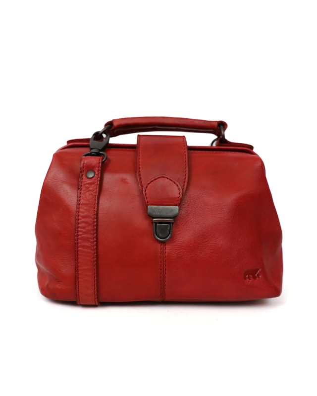 Bear-Design BEAR Dokterstas Julia  CL 42523 -  zwart - cognac - groen - rood