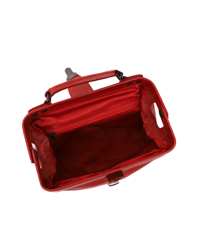 Bear-Design BEAR Dokterstas Julia  CL 42523 -  zwart - cognac - groen - rood