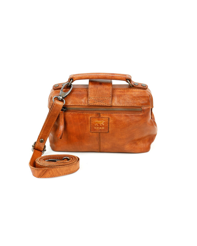 Bear-Design BEAR Dokterstas Julia  CL 42523 -  zwart - cognac - groen - rood