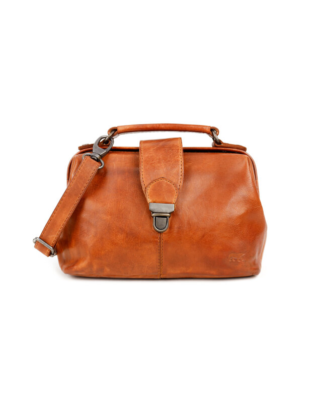 Bear-Design BEAR Dokterstas Julia  CL 42523 -  zwart - cognac - groen - rood