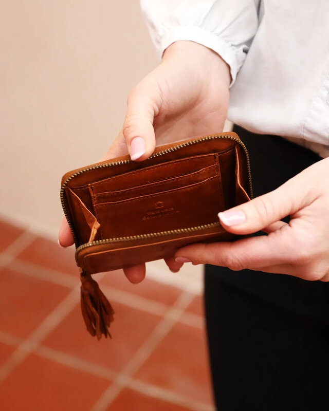 Bear-Design BEAR Portemonnee Marijn  CL 18367 -  zwart - cognac - bruin