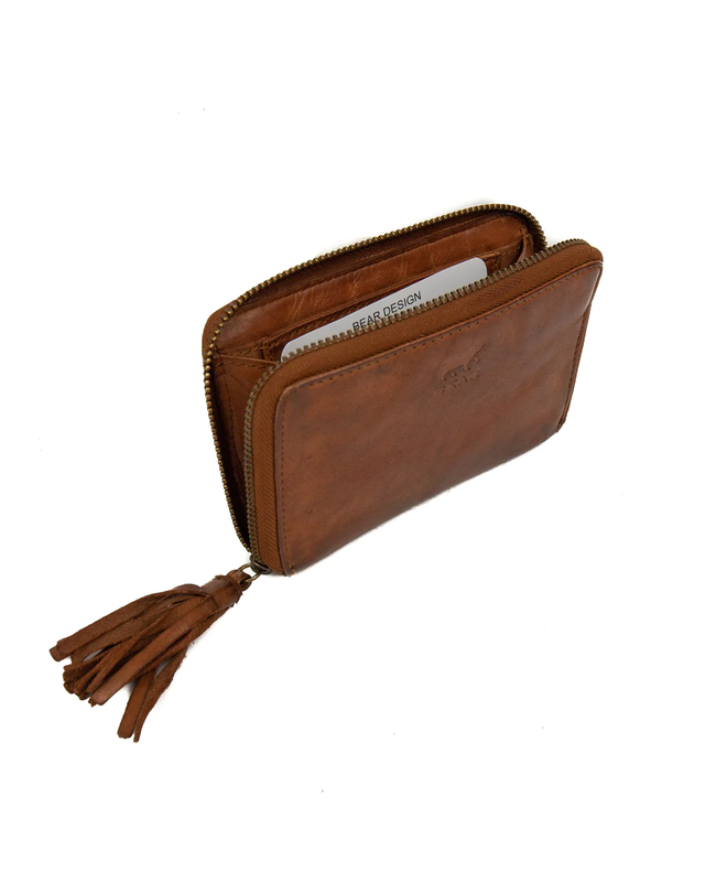 Bear-Design BEAR Portemonnee Marijn  CL 18367 -  zwart - cognac - bruin