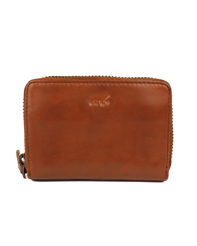 Bear-Design BEAR Pasjeshouder Rudy  CL 19408 -  zwart - cognac - bruin - rood