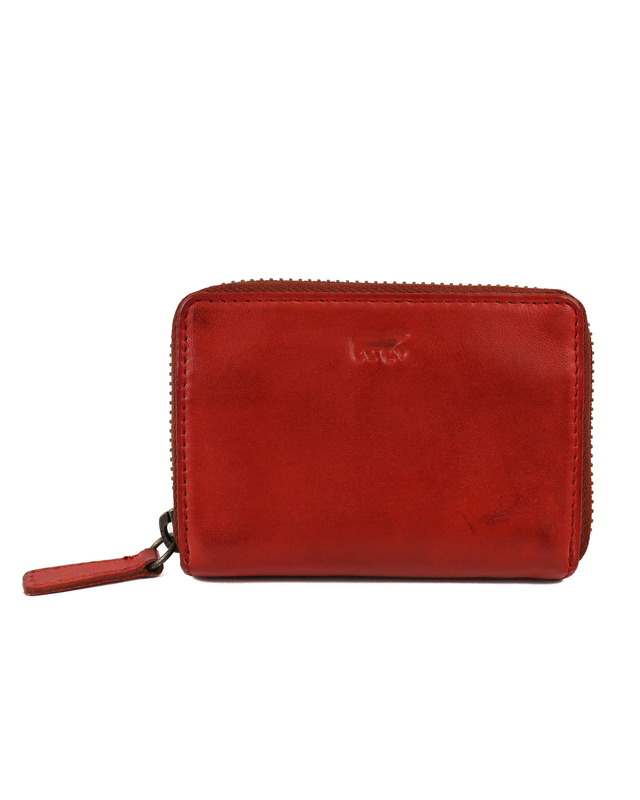 Bear-Design BEAR Pasjeshouder Rudy  CL 19408 -  zwart - cognac - bruin - rood