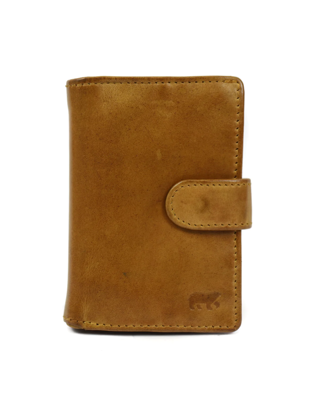 Bear-Design BEAR Pasjeshouder Vic  CL 527 -  zwart - cognac - geel - groen