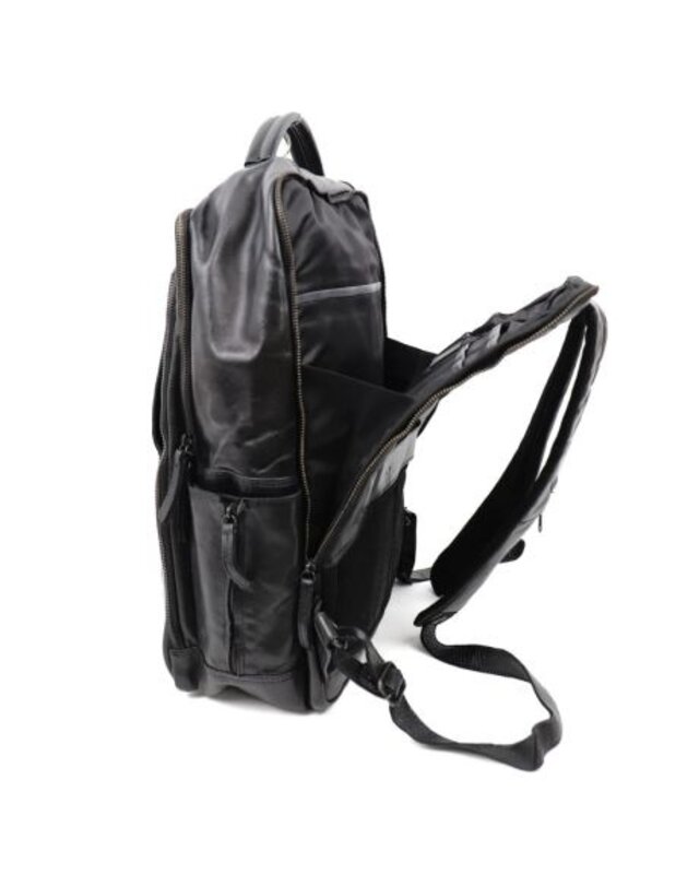 Bear-Design BEAR Rugtas Jayden" L"  CL 43739 -  zwart - cognac