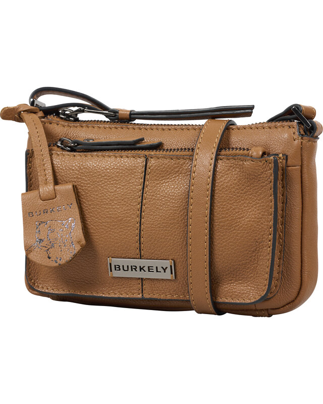 Burkely BURKELY Mystic Maeve Bowler bag - zwart - cognac - Copy