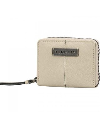 Burkely BURKELY Mystic Maeve Small Round portemonnee - zwart - cognac  - taupe - beige