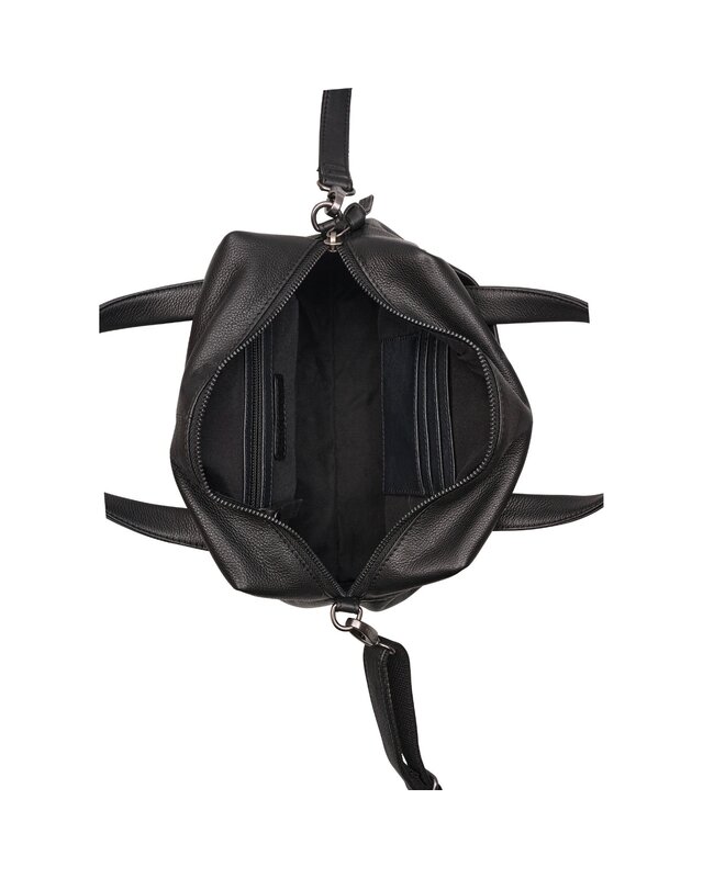Burkely BURKELY Just Jolie Bowler bag - zwart - cognac