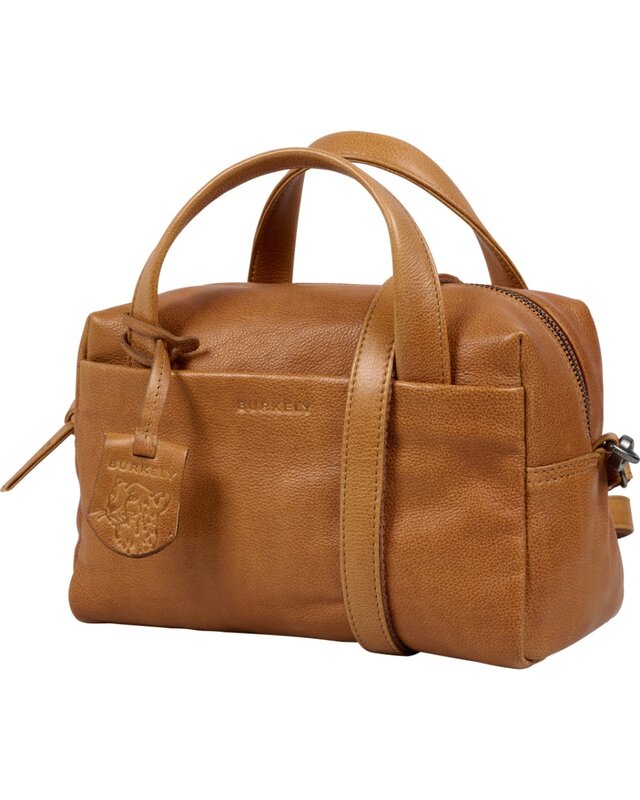 Burkely BURKELY Just Jolie Bowler bag - zwart - cognac