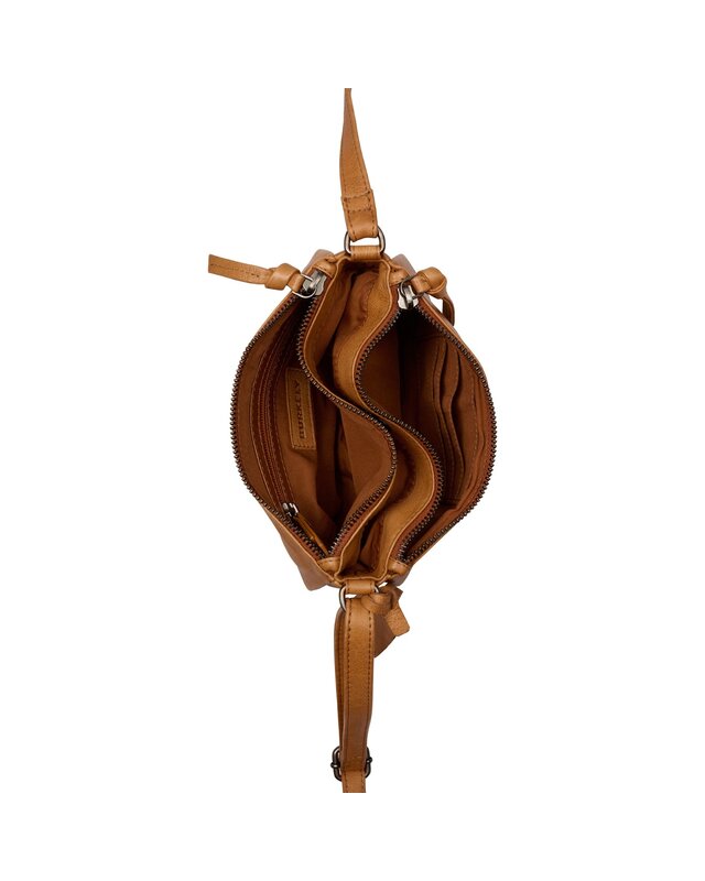 Burkely BURKELY Just Jolie Cylinder  bag - zwart - cognac