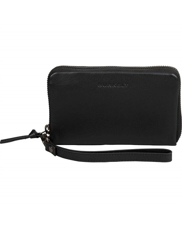 Burkely BURKELY Just Jolie Portemonnee polsbandje  - zwart - cognac