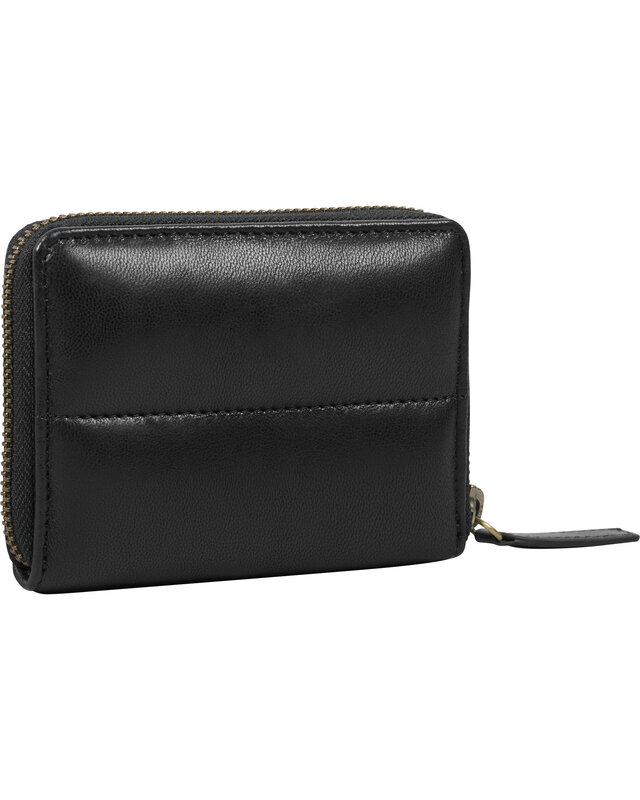 Burkely BURKELY Drowsy Dani  Portemonnee  rondom rits -  zwart - cognac