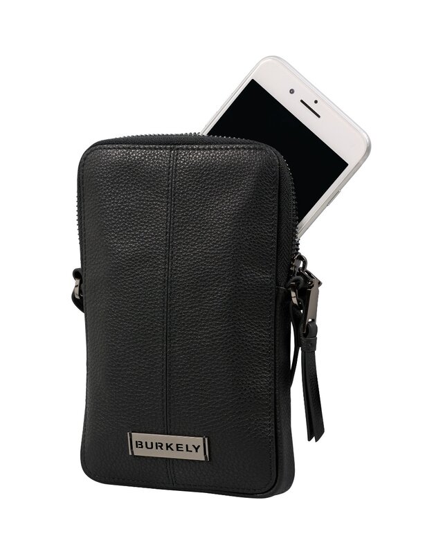 Burkely BURKELY Mystic Maeve Telefoontasje - zwart - cognac