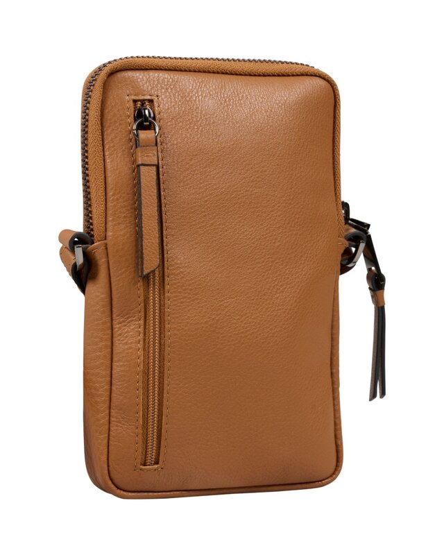 Burkely BURKELY Mystic Maeve Telefoontasje - zwart - cognac