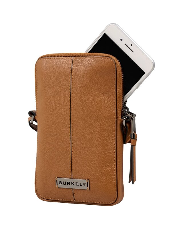 Burkely BURKELY Mystic Maeve Telefoontasje - zwart - cognac