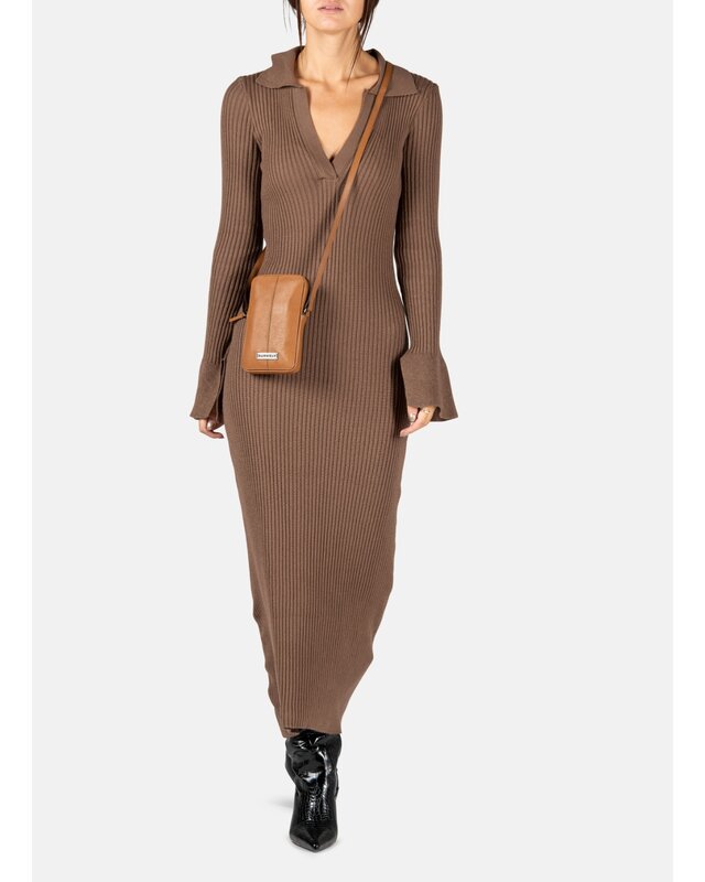 Burkely BURKELY Mystic Maeve Telefoontasje - zwart - cognac