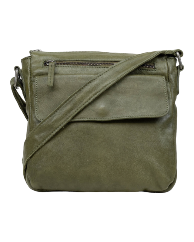 Dstrct DSTRCT -  Harrington Road Schoudertas 355530 - bruin -  groen - zwart