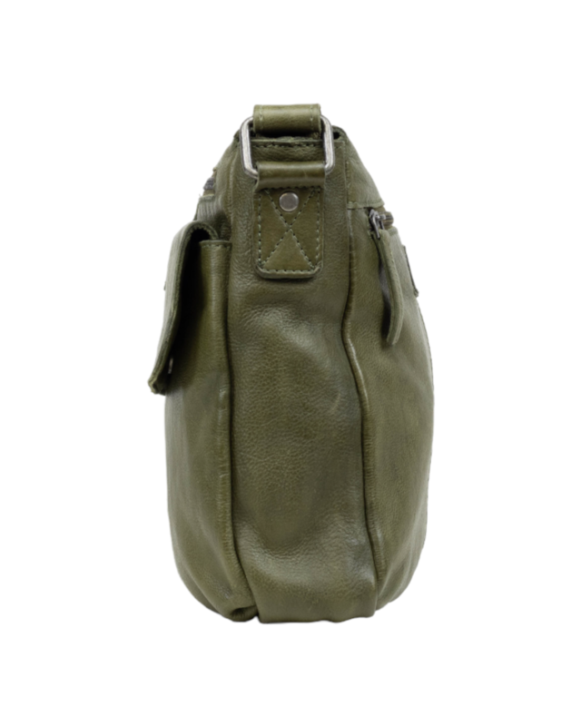 Dstrct DSTRCT -  Harrington Road Schoudertas 355530 - bruin -  groen - zwart