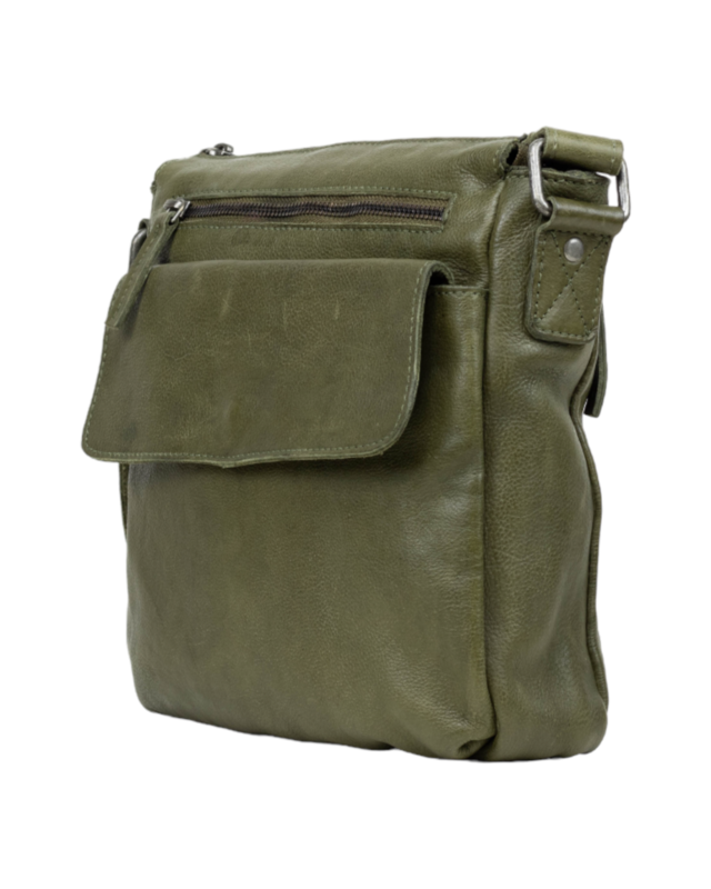 Dstrct DSTRCT -  Harrington Road Schoudertas 355530 - bruin -  groen - zwart