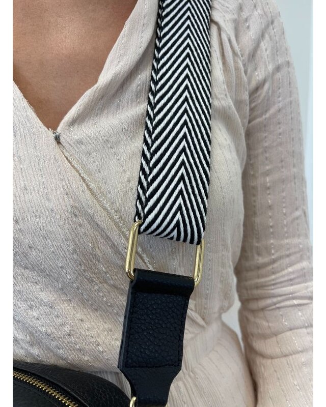 Dstrct DSTRCT Floater Field Schoudertas 510230 - zwart - goud