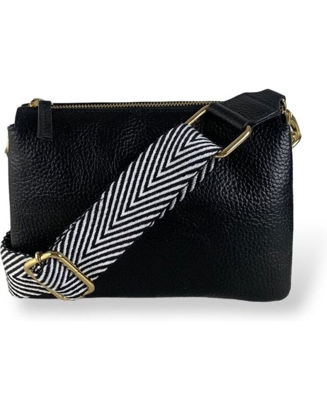 Dstrct DSTRCT Floater Field Schoudertas 510430 - zwart - goud