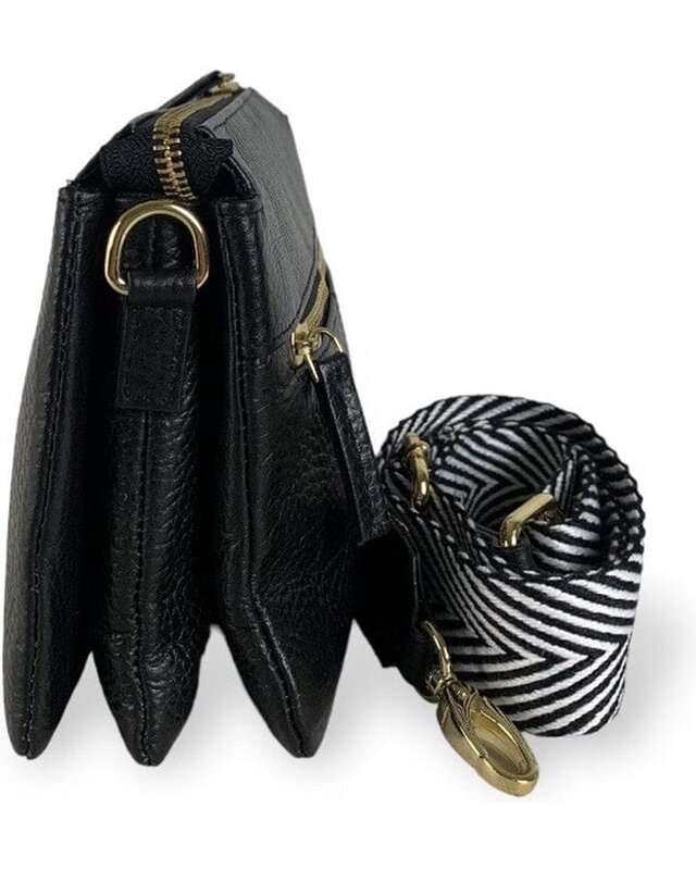 Dstrct DSTRCT Floater Field Schoudertas 510430 - zwart - goud