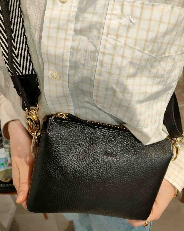 Dstrct DSTRCT Floater Field Schoudertas 510430 - zwart - goud