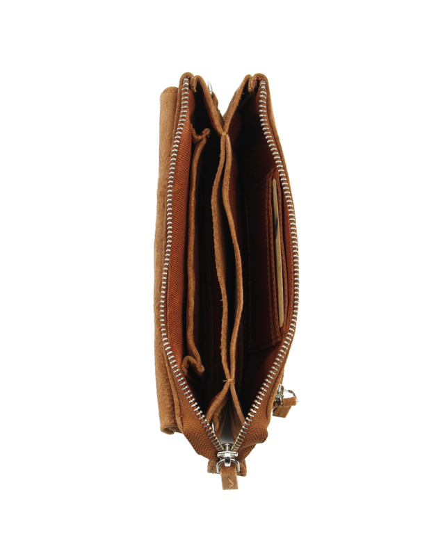 Dstrct DSTRCT Portland Road Clutch / Portemonnee  126540 - cognac - zwart