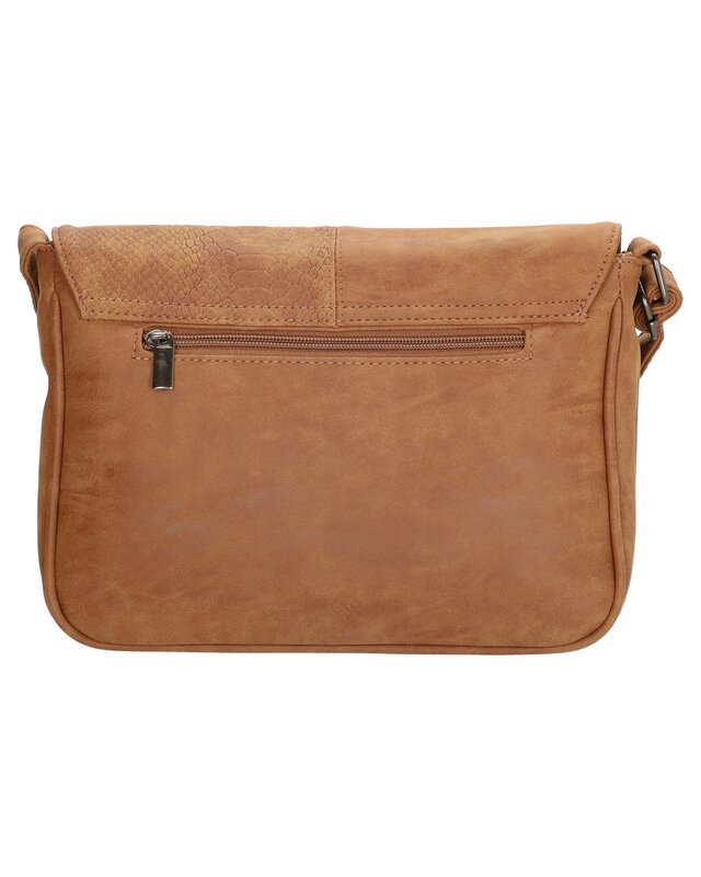 Beagles BEAGLES Schoudertas - 17603  - zwart - cognac - blauw -  olijfgroen