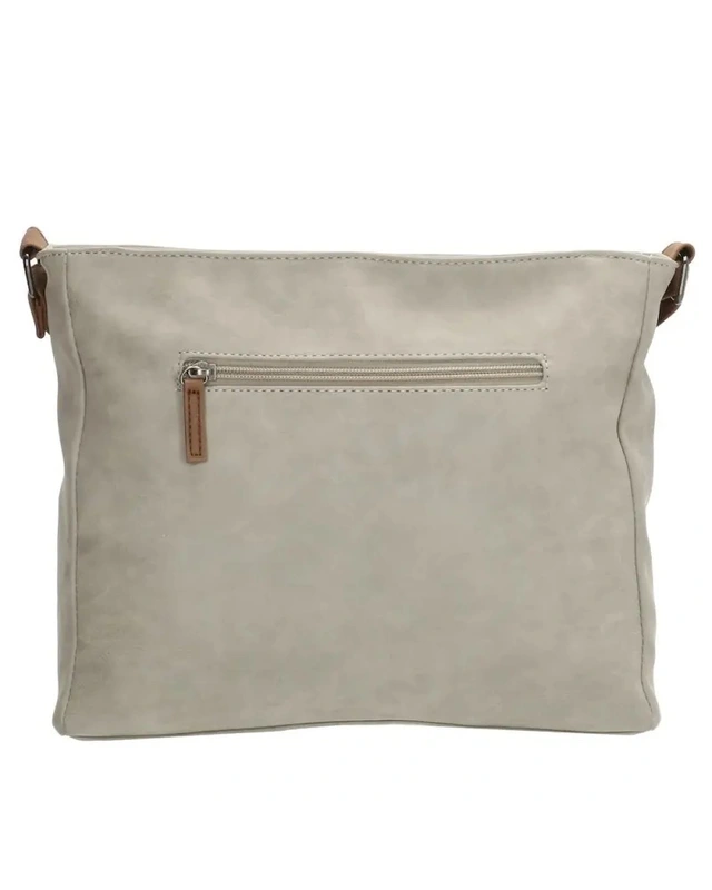 Beagles BEAGLES Brunete   Schoudertas - 18089  - zwart - cognac - lichtgrijs -  olijfgroen