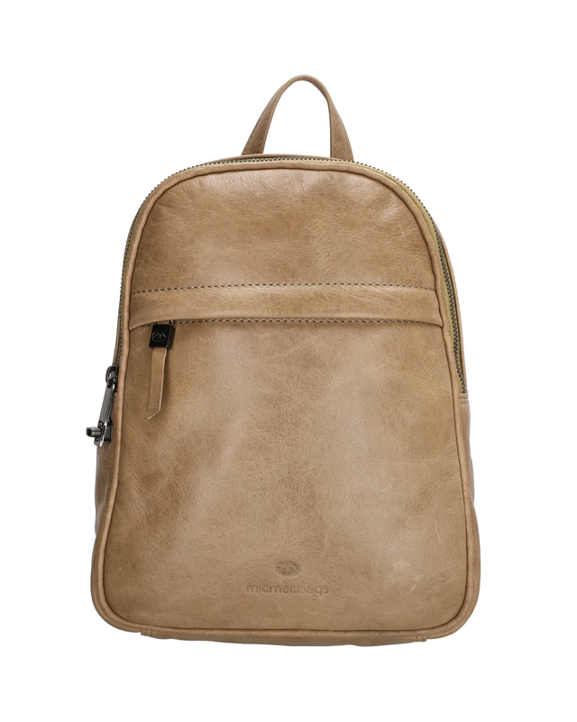 Micmacbags MICMACBAGS Porto Rugzak  18067 - zwart - donker navy - taupe