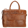 MICMACBAGS Porto Laptoptas    18062 - zwart - bruin