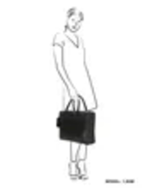 Micmacbags MICMACBAGS Porto Laptoptas    18062 - zwart - bruin