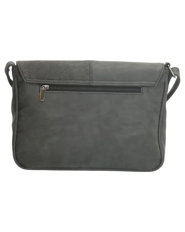 Beagles BEAGLES Schoudertas - 17603  - zwart - cognac - blauw -  olijfgroen