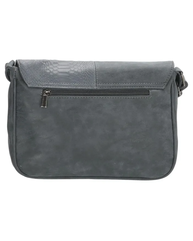 Beagles BEAGLES Schoudertas - 17603  - zwart - cognac - blauw -  olijfgroen