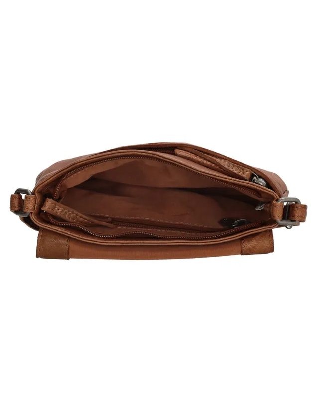 Beagles BEAGLES Maspalomas Schoudertas 20418 - zwart - cognac - taupe