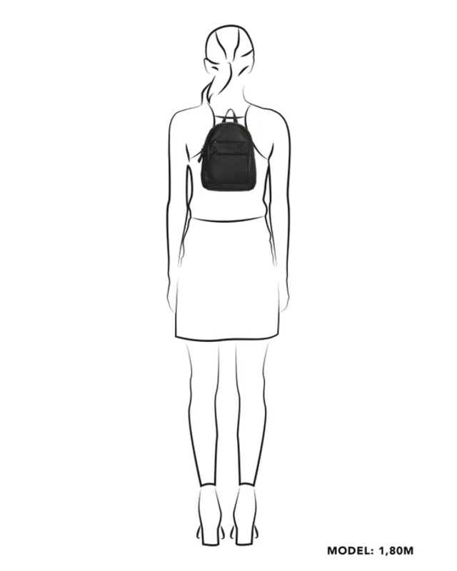 Beagles BEAGLES Maspalomas Rugzak  20426 - zwart - cognac - donkerbruin