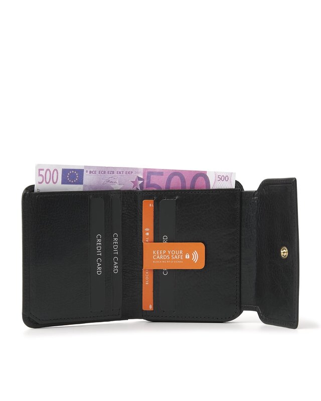 H.J. de Rooy De Rooy  Amsterdam dames portemonnee 28179 - black