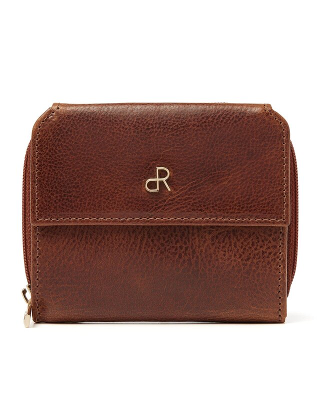 H.J. de Rooy De Rooy Amsterdam dames portemonnee 28179 - bruin - cognac