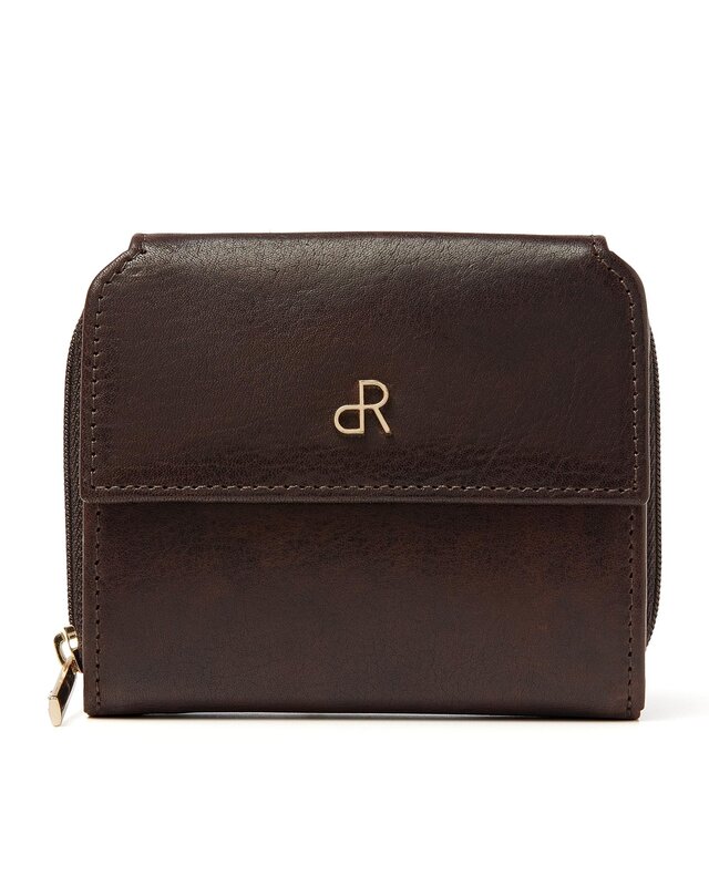 H.J. de Rooy De Rooy Amsterdam dames portemonnee 28179 - bruin - cognac