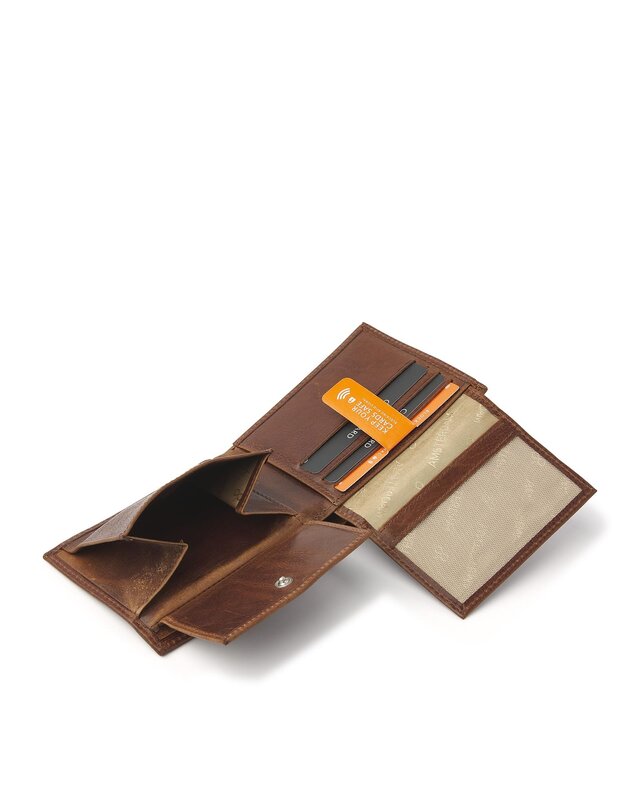 H.J. de Rooy De Rooy  Amsterdam dames portemonnee 28524 - bruin - cognac - black