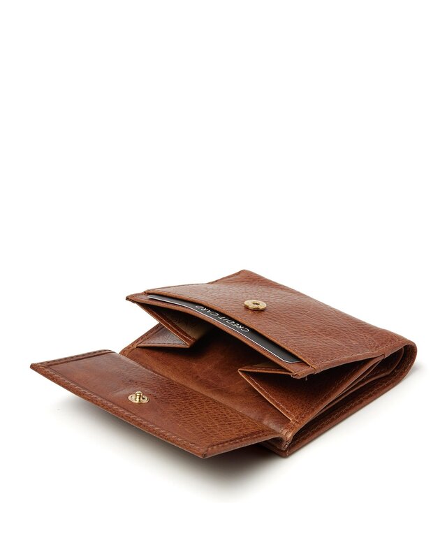 H.J. de Rooy De Rooy Amsterdam dames portemonnee 28535 - bruin - cognac - black