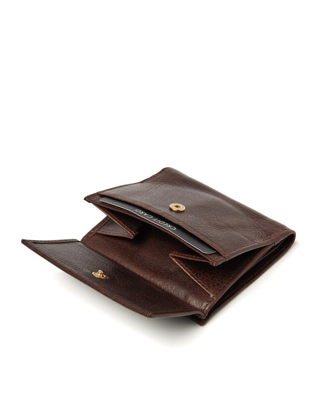 H.J. de Rooy De Rooy Amsterdam dames portemonnee 28535 - bruin - cognac - black