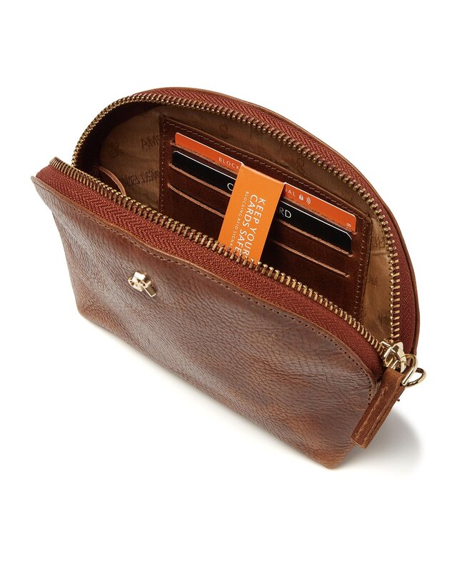 H.J. de Rooy De Rooy  Amsterdam Make-up Tasje 28630 -  bruin - cognac