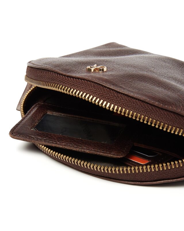 H.J. de Rooy De Rooy  Amsterdam Make-up Tasje 28630 -  bruin - cognac