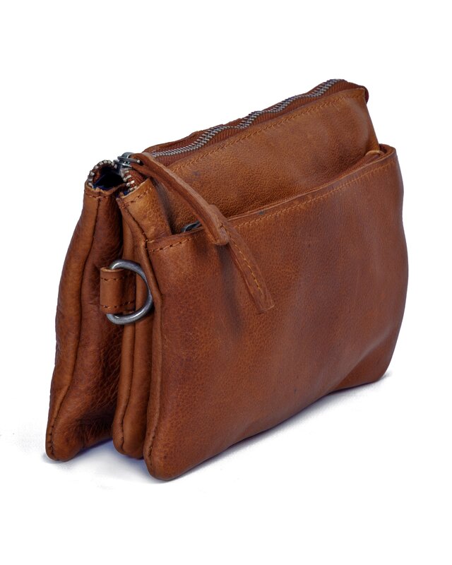 Dstrct DSTRCT Preston Park Schoudertas 383130 - zwart - groen - cognac