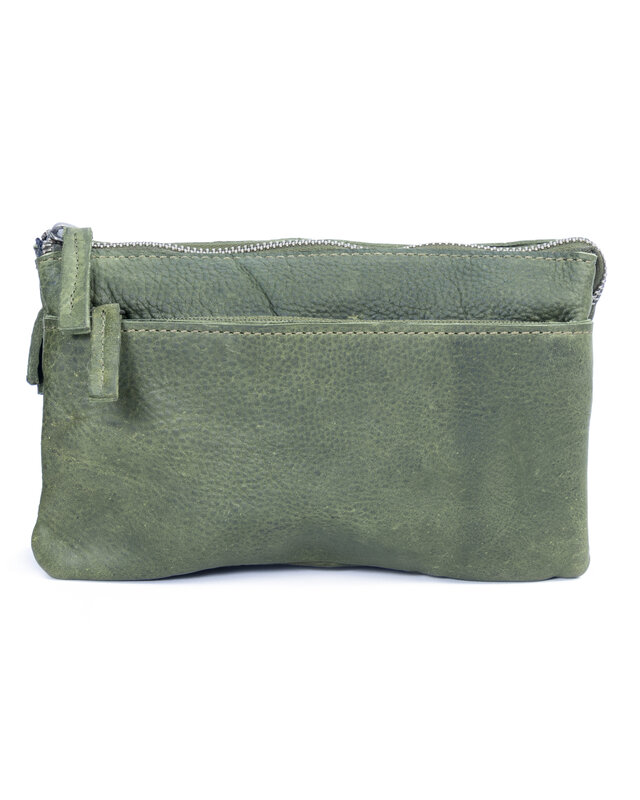 Dstrct DSTRCT Preston Park Schoudertas 383130 - zwart - groen - cognac